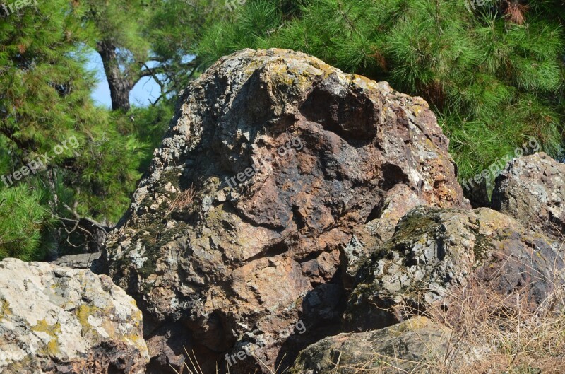 Kennedy Silhouette Human Stone Shovel