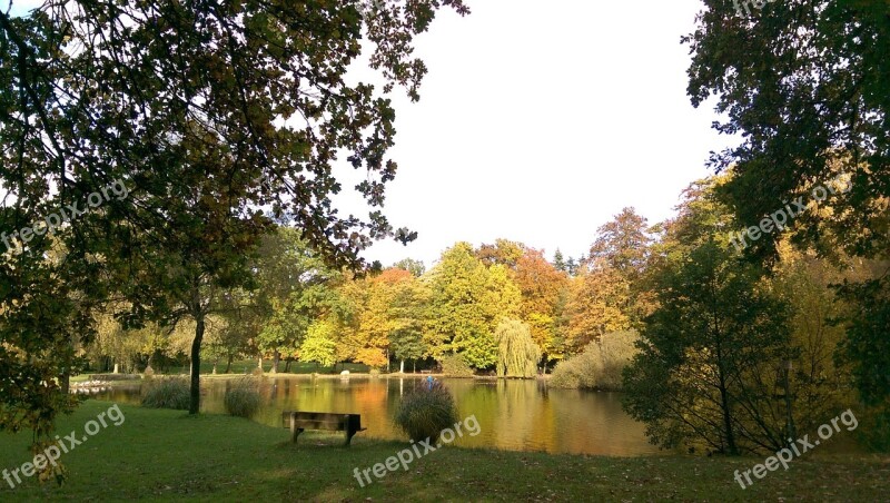 Autumn Park East Frisia Free Photos