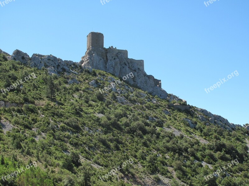 Castle Catalans France Pyrenees Free Photos