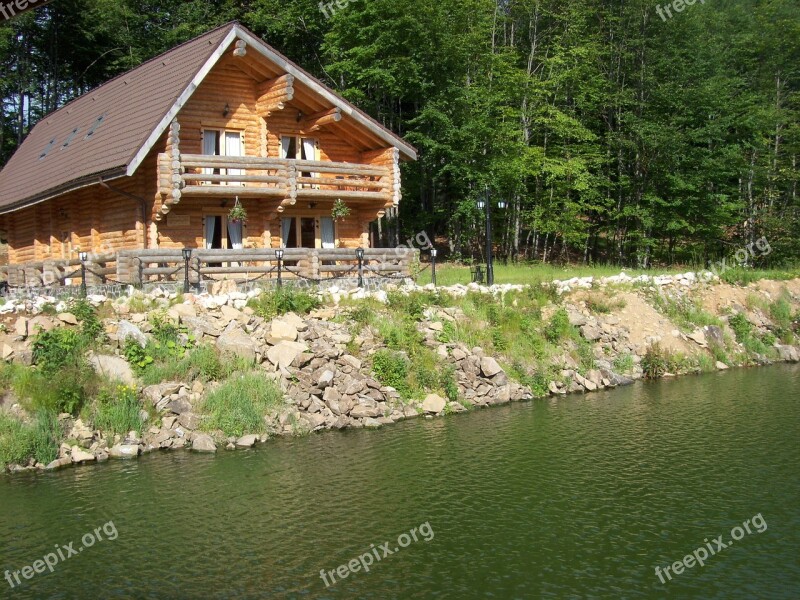 Chalet Wooden House Home House Stay