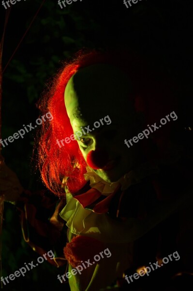 Clown Halloween Horror Creepy Free Photos