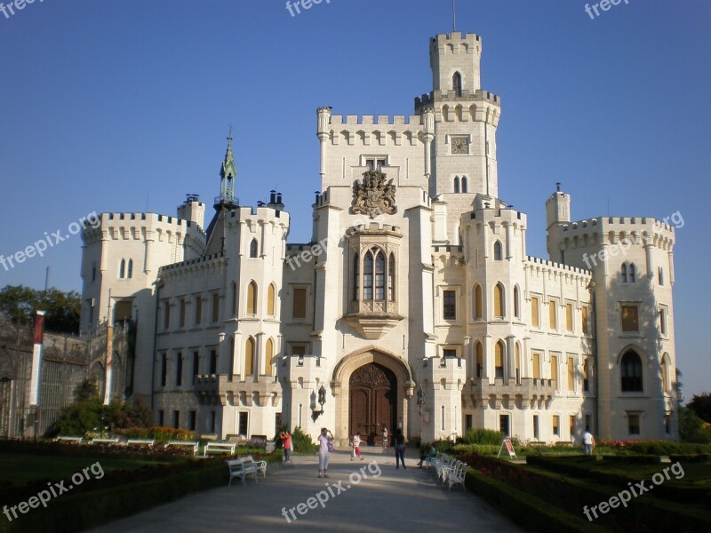 Castle Hluboka Czech Republic Free Photos