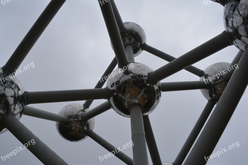 Places Monuments Atomium Brussel City