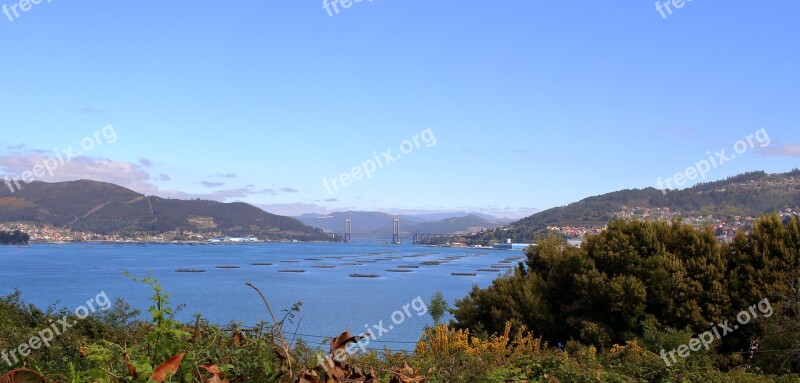 Ria De Vigo Vao Bateas Galicia Spain