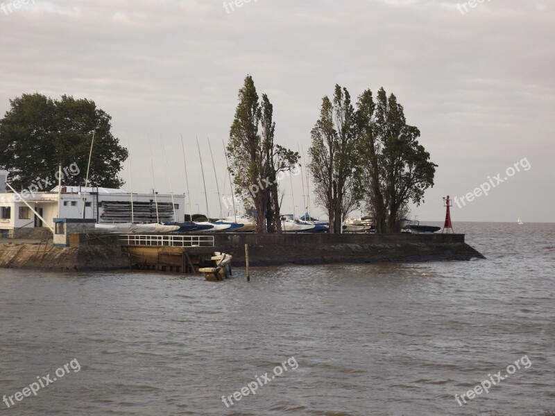 Port River Landscape Sky Nature