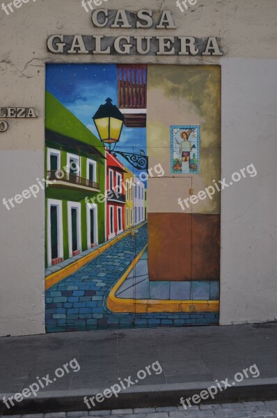 San Juan Puerto Rico Mural Free Photos