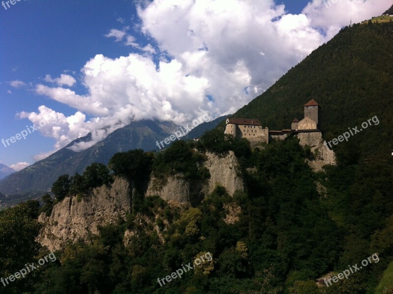 Castle Tyrol Castle South Tyrol Panorama Free Photos