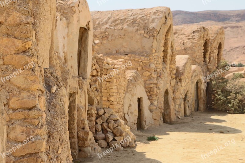 Tunisia Sahara Shopping Former Granaries Free Photos