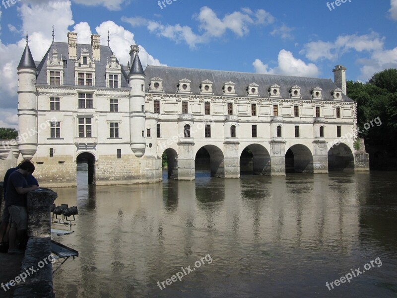 Chenonceau Loire Chateau France Architecture