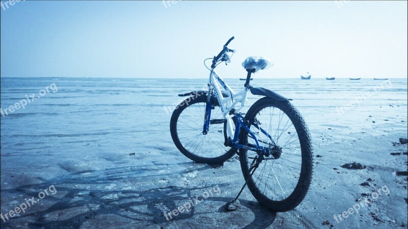 Saint Martin Sea Cycling Beach Landscape