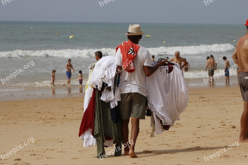 Seller Beach On Wheels Work People Working