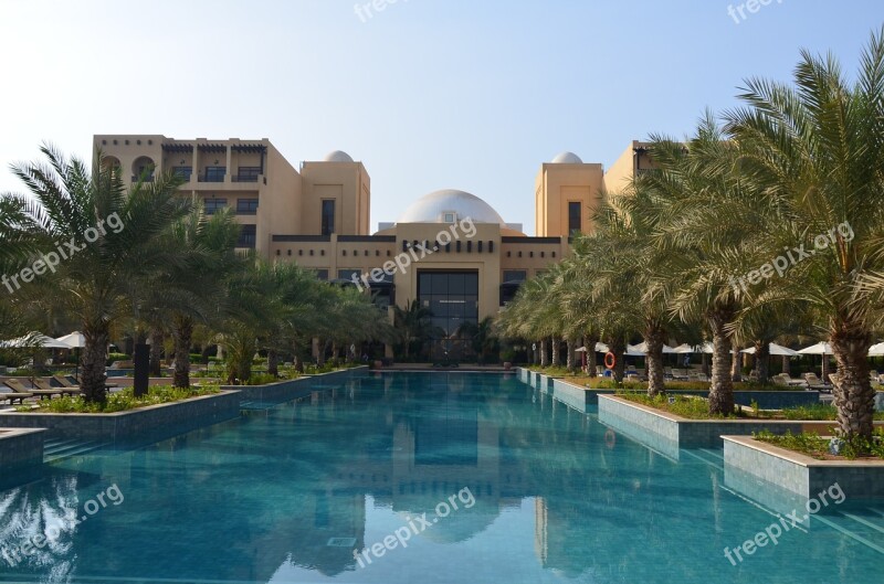 U A E Hotel Hilton Ras Al Khaimah Pool Free Photos