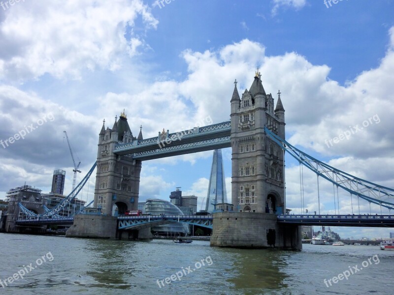 London Bridge Thames River England