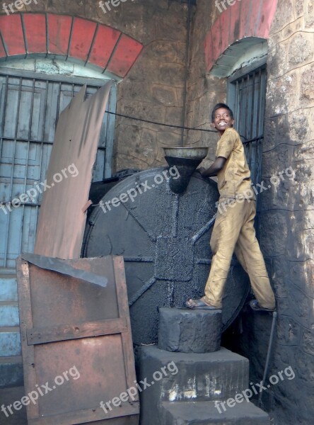 Mechanic Grease Boy Industrial Garage