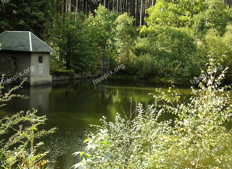 Reservoir Dam Röthehenbachtalsperre Water Drinking Water