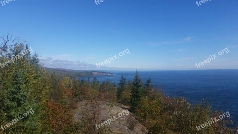 North Shore Minnesota Lake Superior Fall Minnesota Landscape