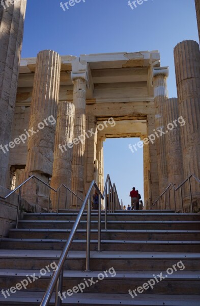 Athens Acropolis Greece Free Photos