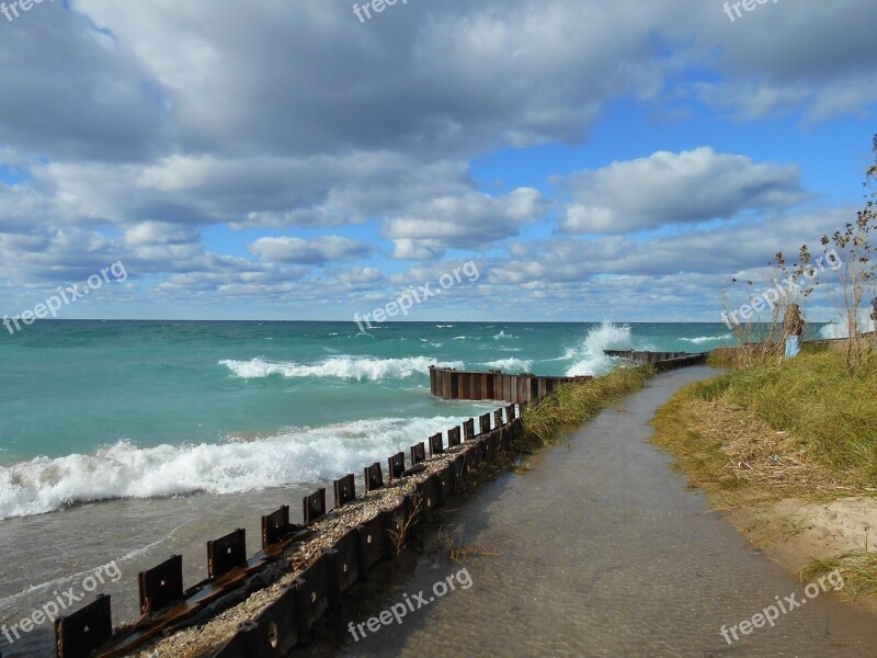 Nature Lake Michigan Free Photos