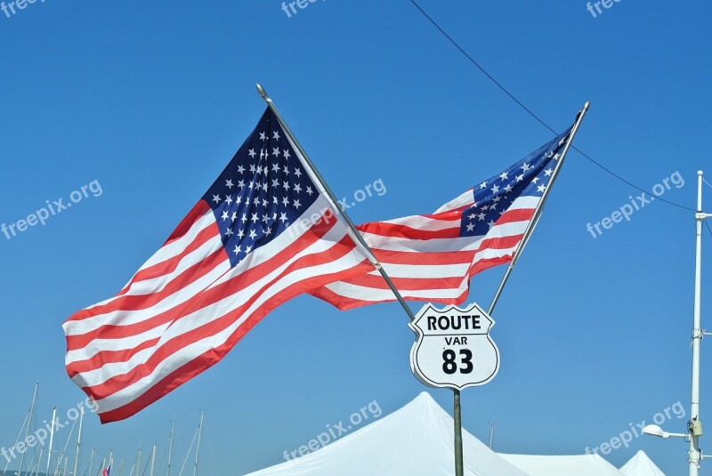 Flag Usa United States Star Strip