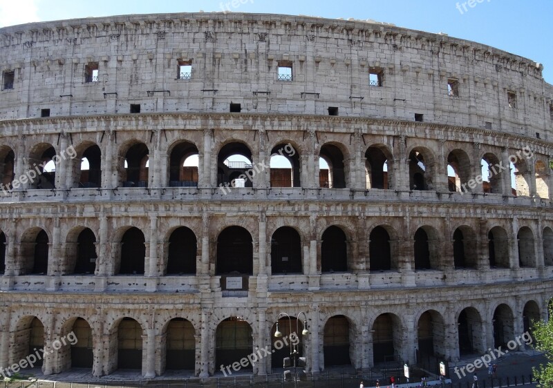 Rome Coliseum Italy Antique Monument