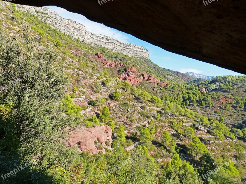 Cave View Montsant Priorat Free Photos