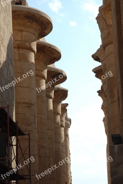 Egypt Ancient Archeology Luxor Karnak