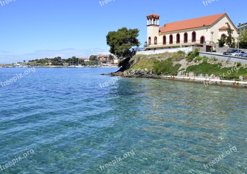 Europe Greece Sea The Aegean Sea Holiday