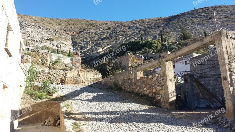 Real De Catorce San Luis Potosi Mexico Tourism Mountains