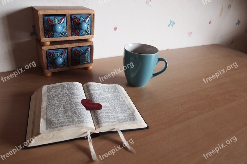 Bible Read Coffee Cup Bookmark