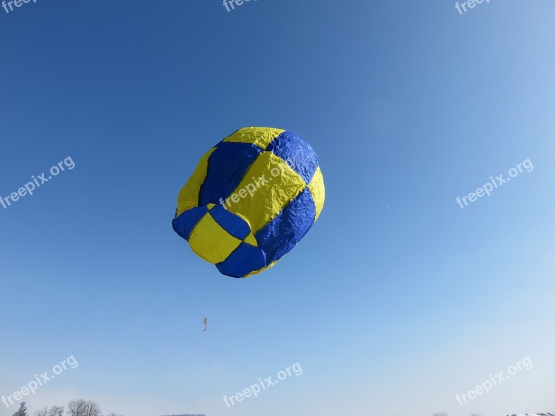 Balloon Hot Air Blue Sky Free Photos