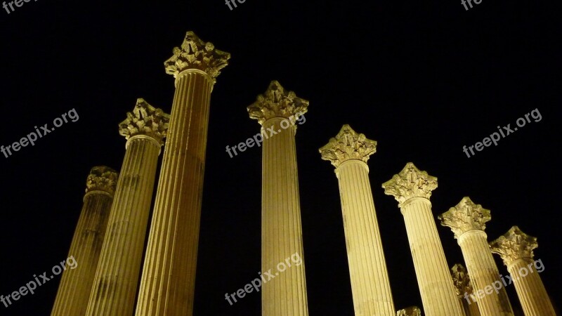 Roman Temple Cordoba Spain Free Photos