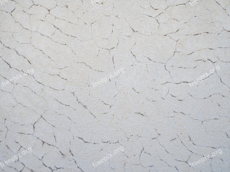 Texture Wall Stone Cracks White