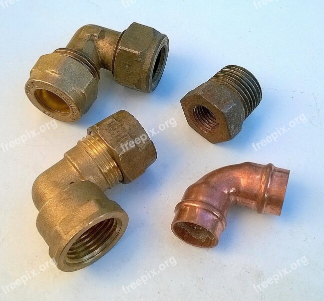 Plumbing Fittings Pipe Connection Brass