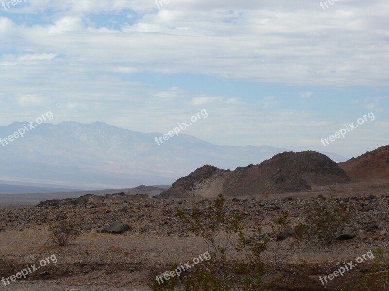 Death Valley Desert Landscape California