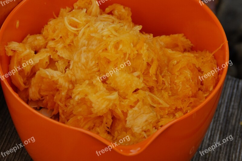 Pulp Pumpkin Orange Bowl Inner