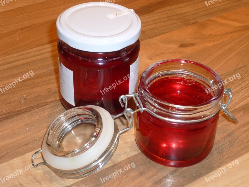 Redcurrant Jelly Jam Auvergne Free Photos