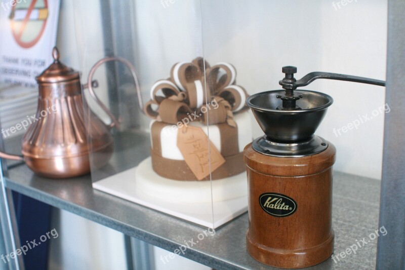 Coffee Mill Sugar Cakes Interior Free Photos