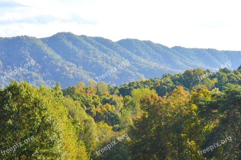 Lake Fall Autumn Fall Foliage Landscape