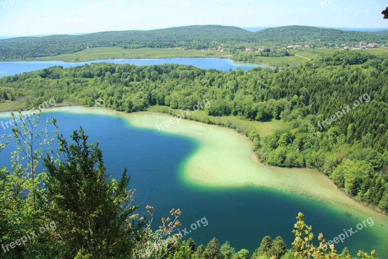 Jura Lake Belvedere Panorama Landscape