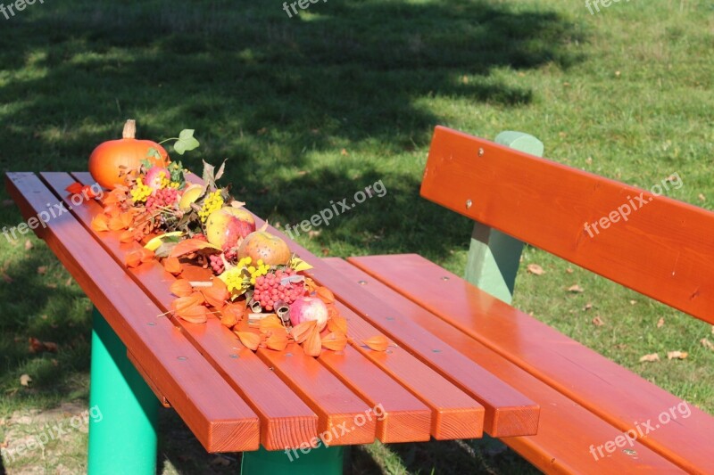 Autumn Jewellery Table Orange Beautiful