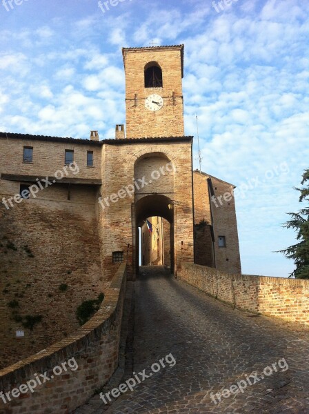 Torre Walls Watch Fortification Castle