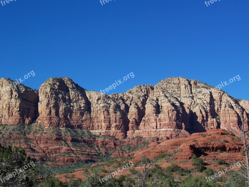 Mountains Desert Landscape Desert Landscape Rock