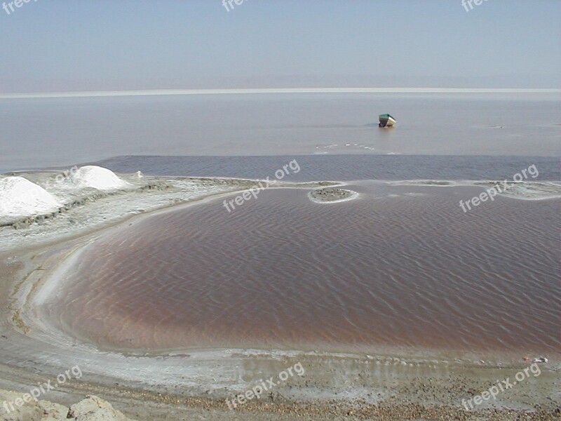 Salt Lake Tunisia Shott El Djerid Beach Lake