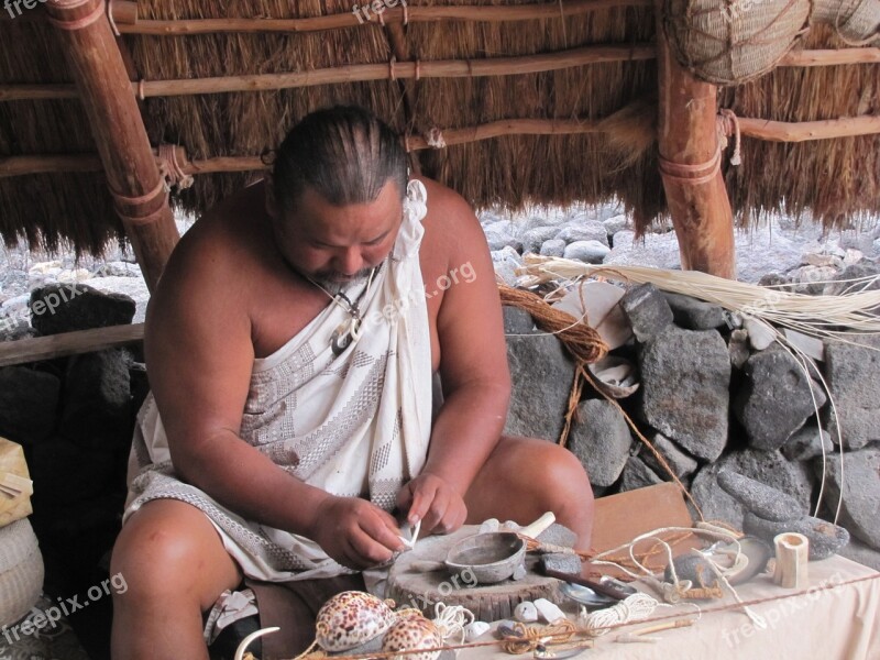 Native American Hawaii Nature Craft Antiquity