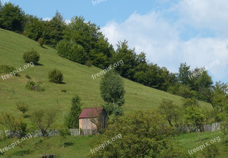 Water Railway Romania Transylvania Carpathian Mountains Tourism