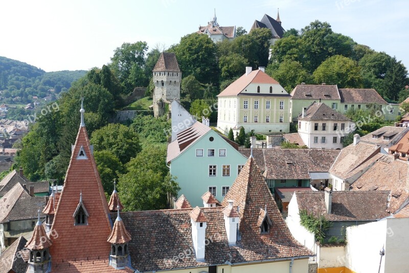 Sighisoara Romania Transylvania Historic Center City