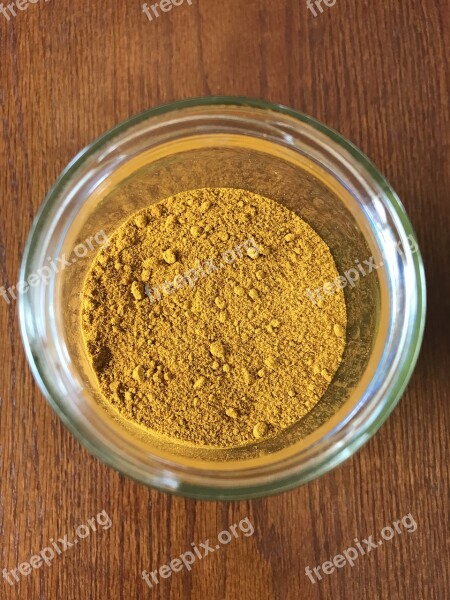 Turmeric Curry Powder Spice Yellow