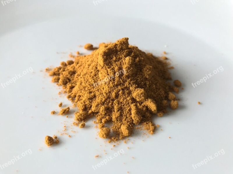 Turmeric Curry Powder Spice Yellow