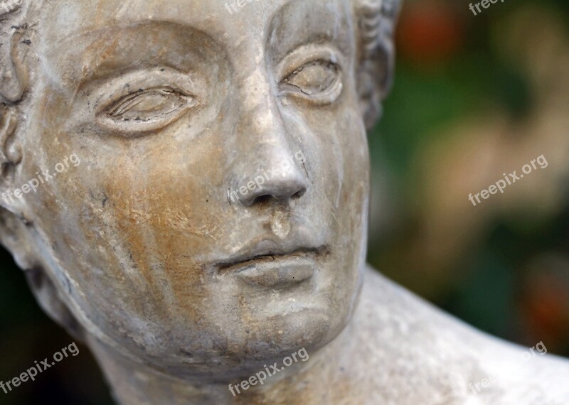 Statue Blind Sculpture Woman Goddess