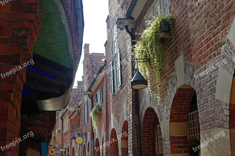 Bremen Böttcher Street Historic Center Culture Places Of Interest